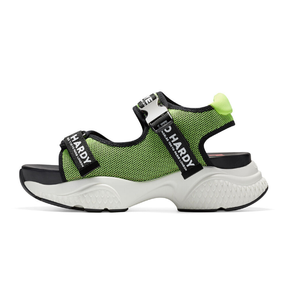 Ed Hardy Aqua Sandal Green-Black