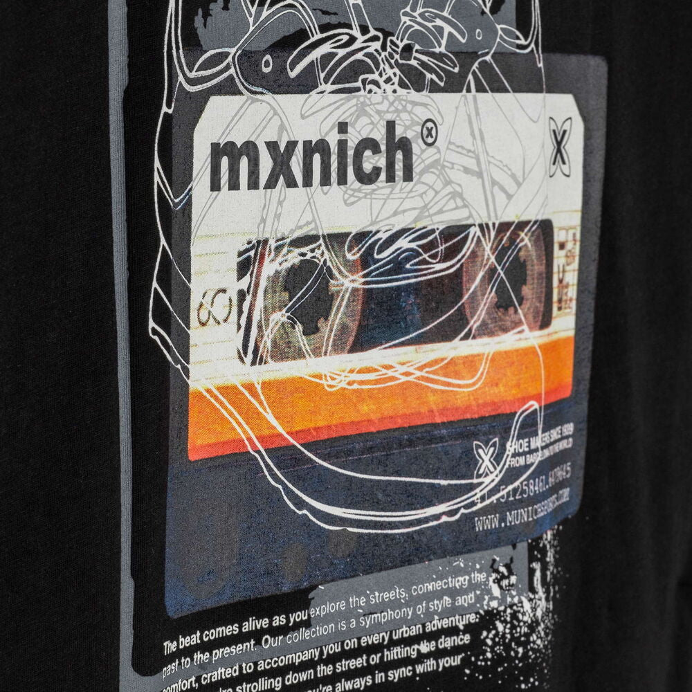 Munich Oversize Tshirt Cassette 2507303 Black