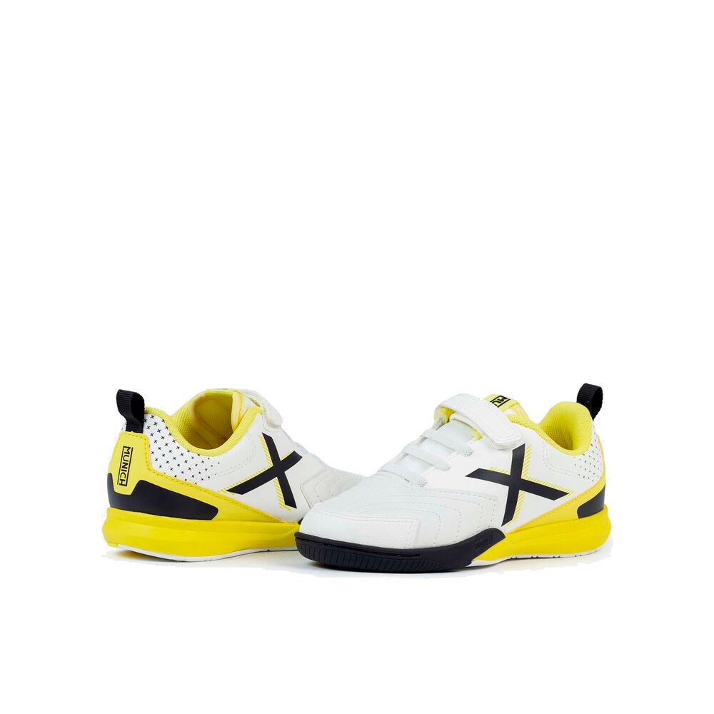 Munich Rondito Kid Elastic Laces 4069001 Blanco