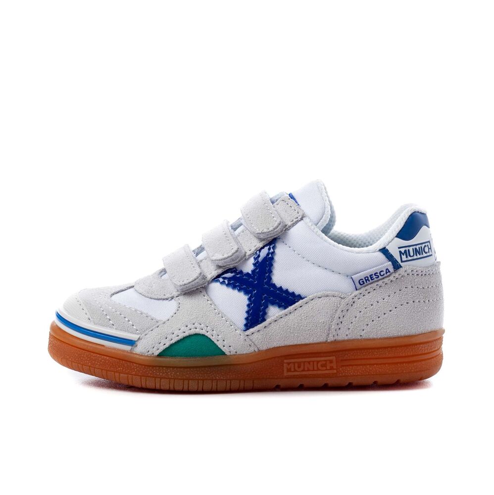 Munich Gresca Kid Velcro 1508604 Blanco