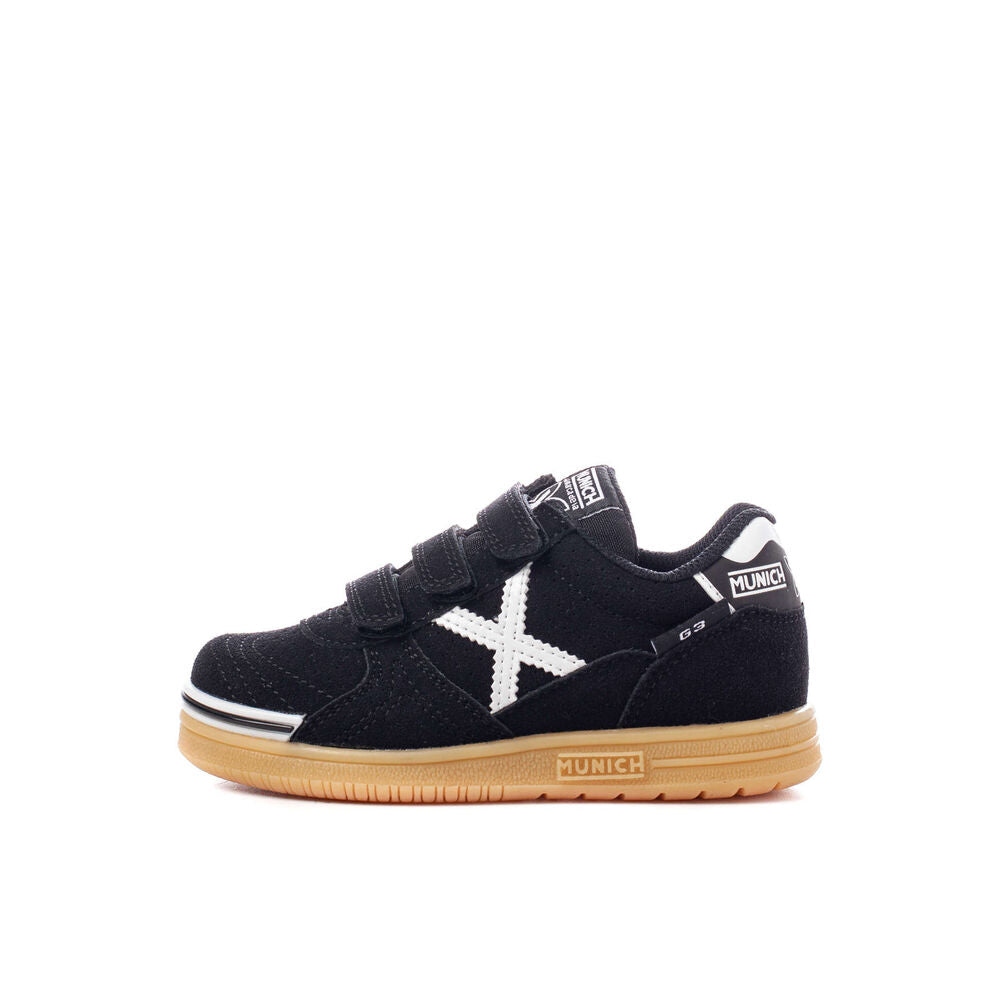Munich G3 Kid Profit Velcro 1514008 Negro