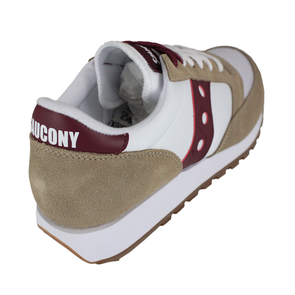 Saucony Jazz Original Vintage S70368-117 Tan/White/Wine