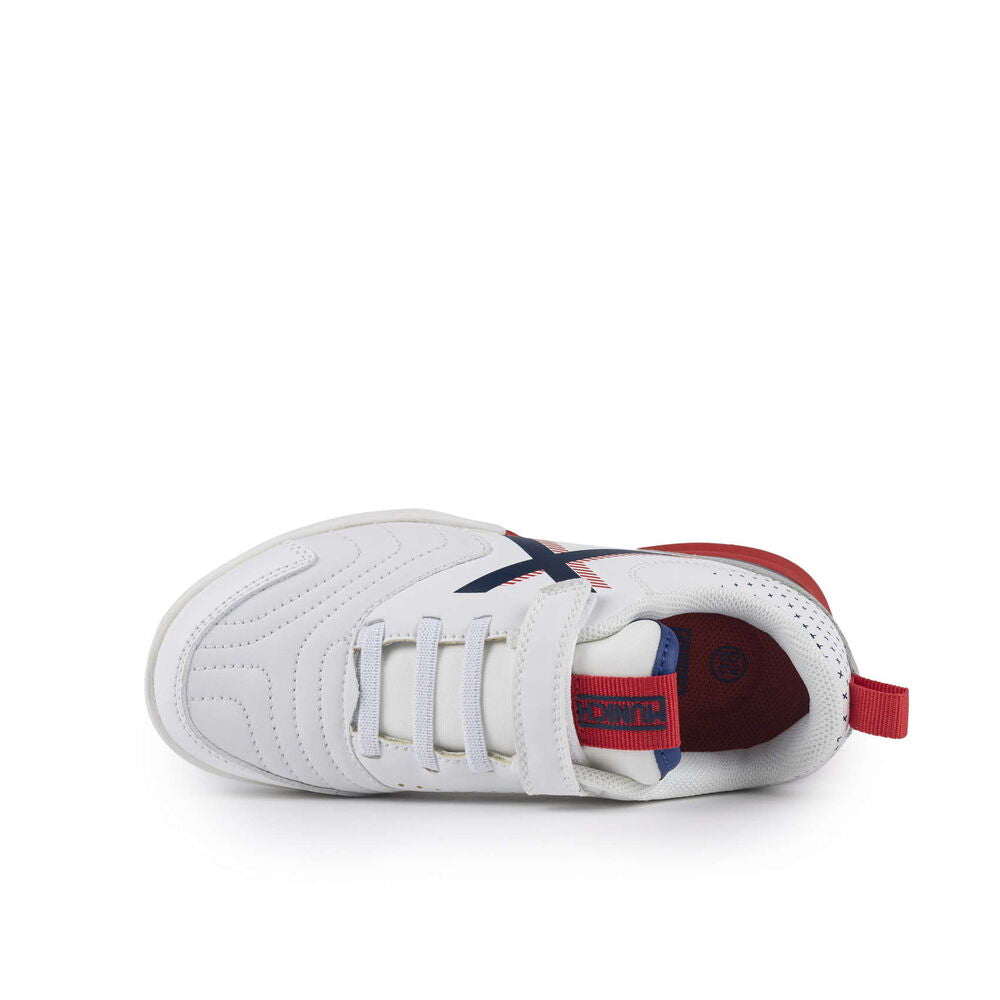 Munich Rondito Kid Elastic Laces 4069008 Blanco