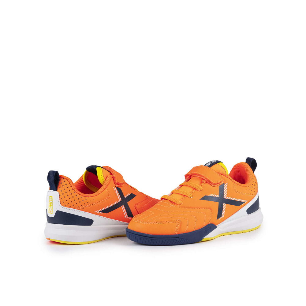 Munich Rondito Kid Elastic Laces 4069009 Naranja