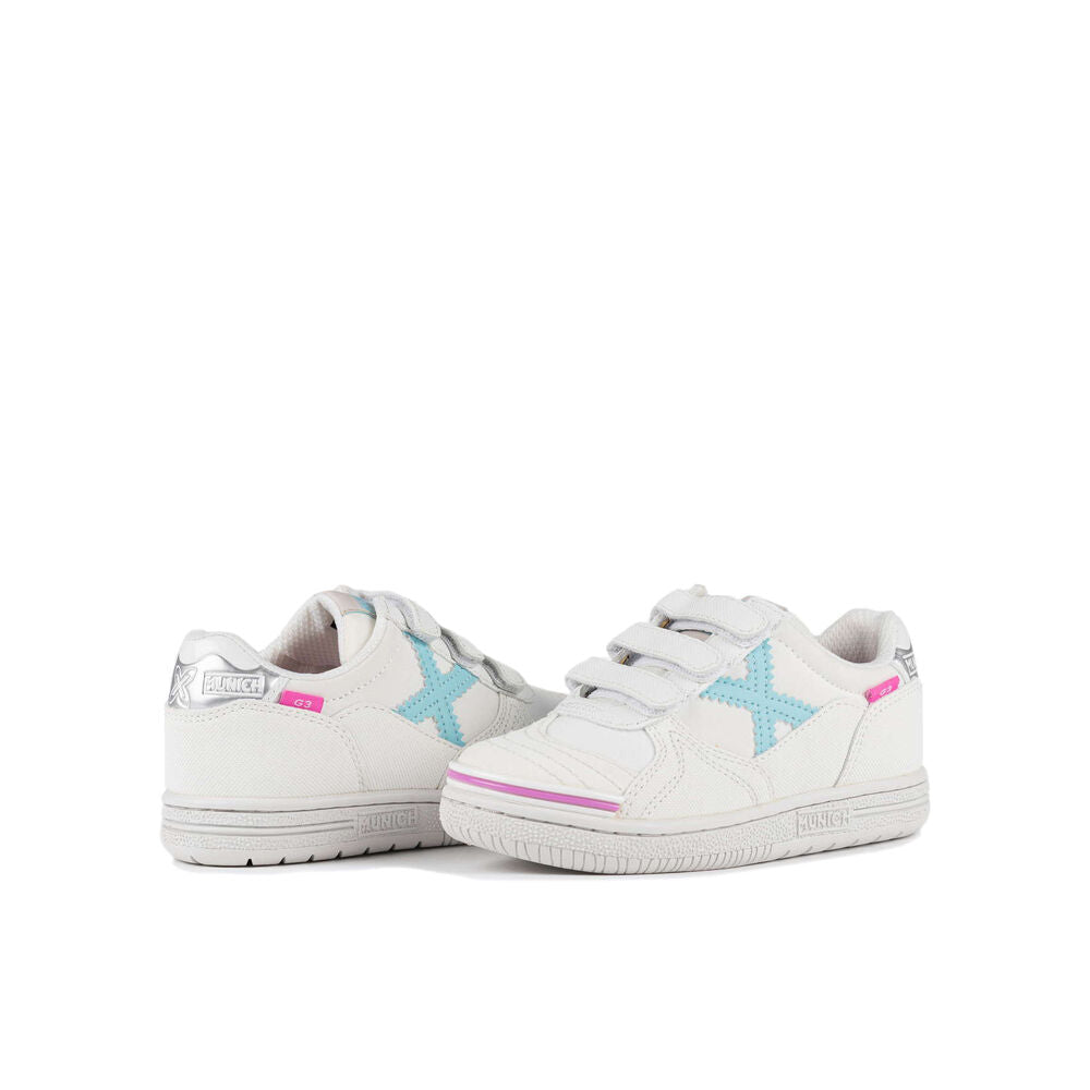 Munich G-3 Kid Vco 1514441 White