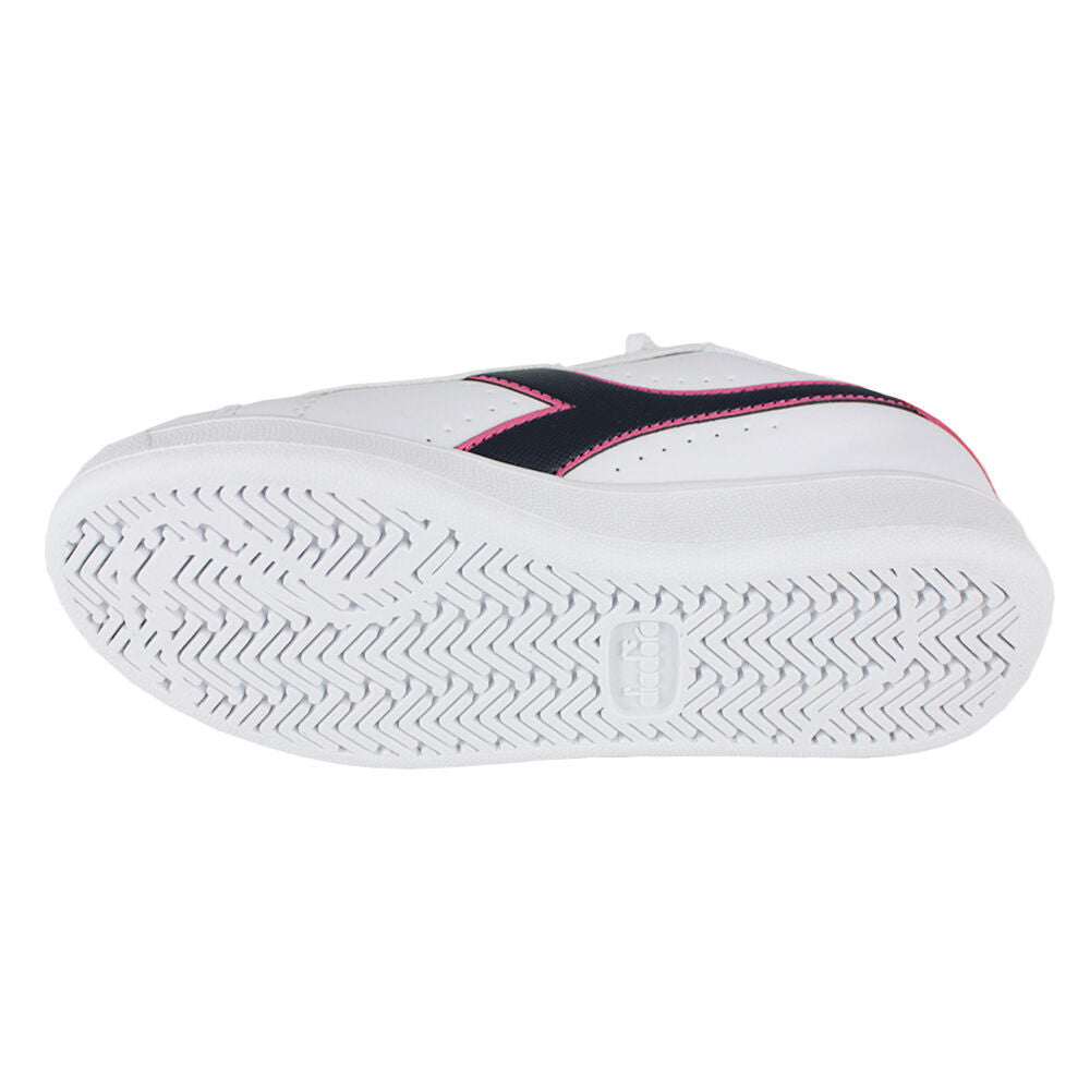 Diadora Game P Gs 101.173323 01 C8593 White/Black Iris/Pink Pas