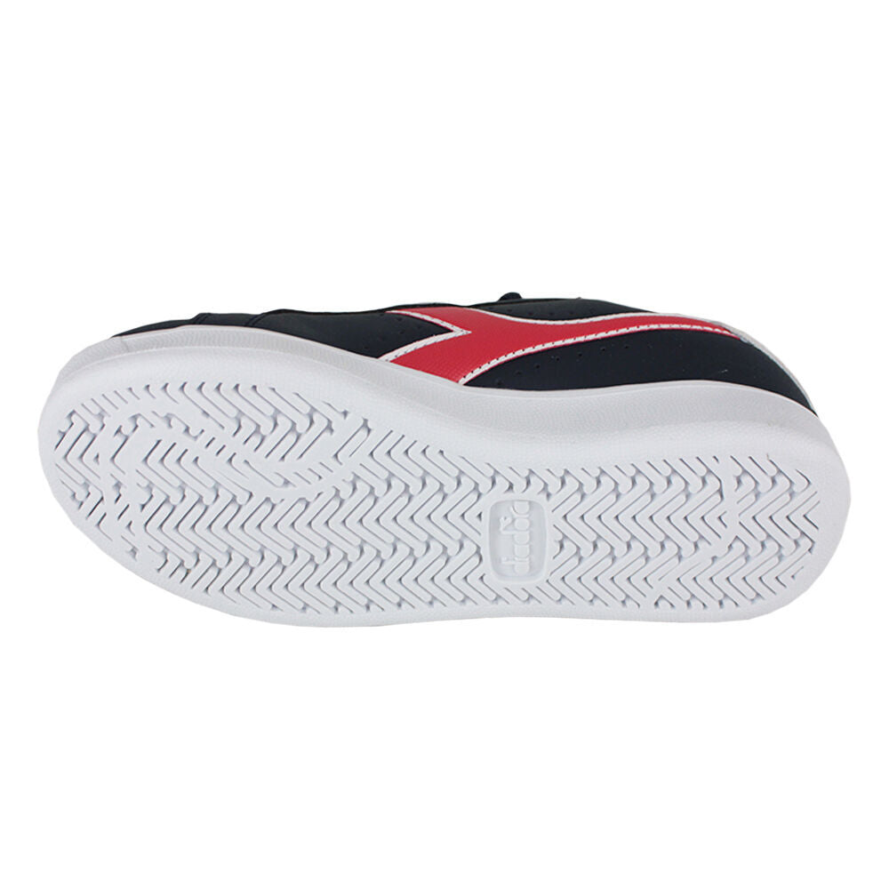 Diadora Game P Gs 101.173323 01 C8594 Black Iris/Poppy Red/White