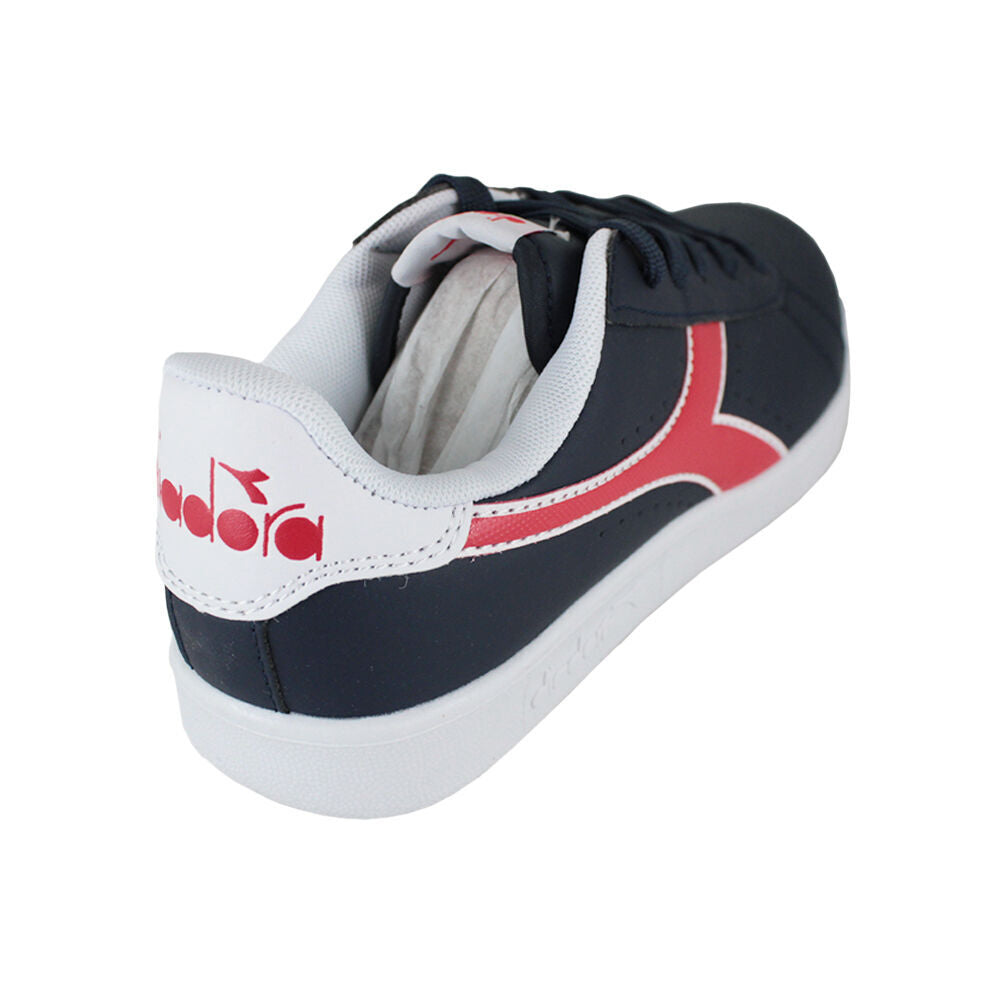 Diadora Game P Gs 101.173323 01 C8594 Black Iris/Poppy Red/White