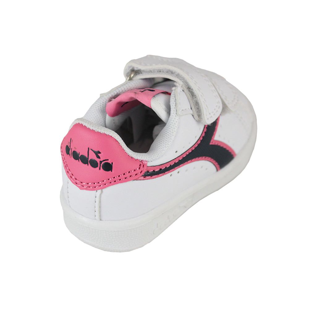 Diadora Game P Td 101.173339 01 C8593 White/Black Iris/Pink Pas