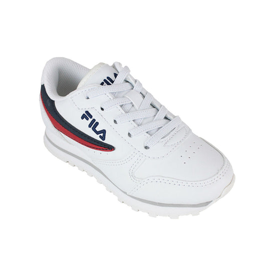 Fila Orbit Low Kids White/Dress Blue Blanco