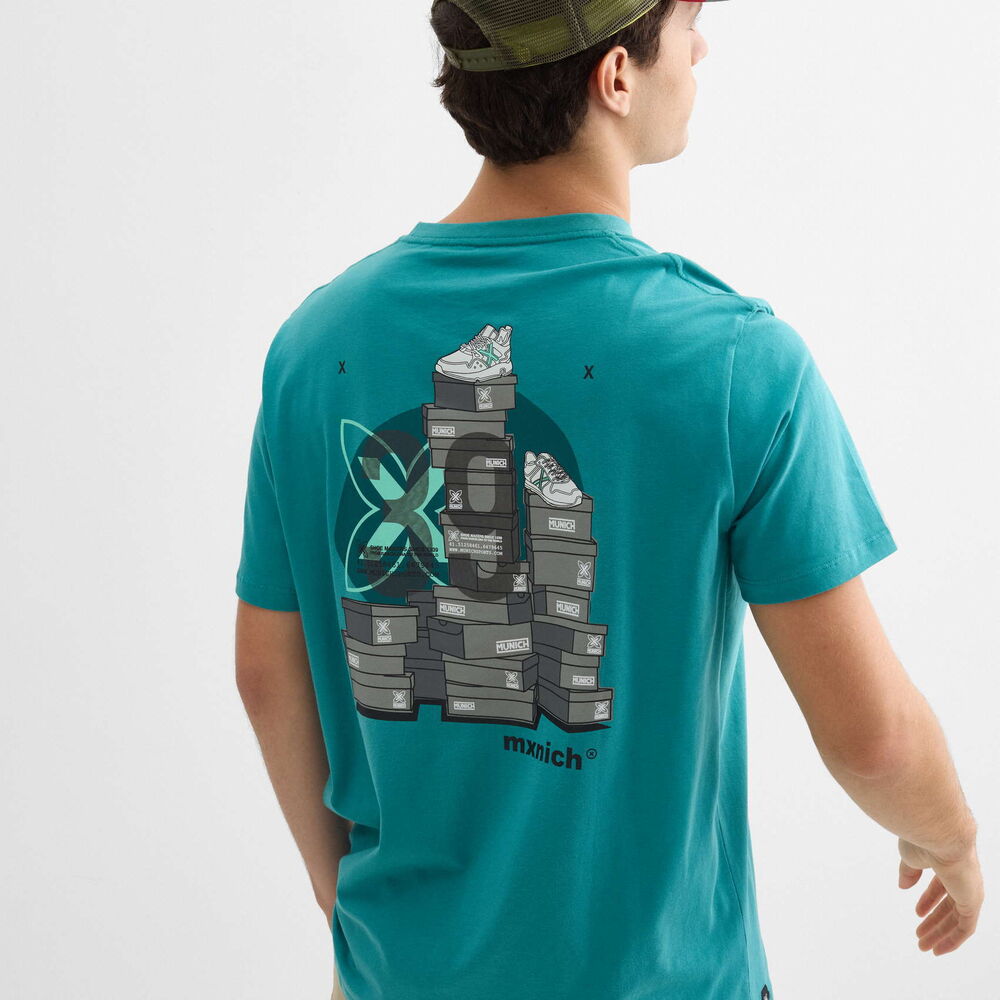 Munich Oversize T-Shirt Boxes Streetwear 2507459 Azul