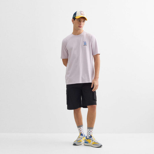 Munich Oversize T-Shirt Pixel Streetwear 2507461 Violeta