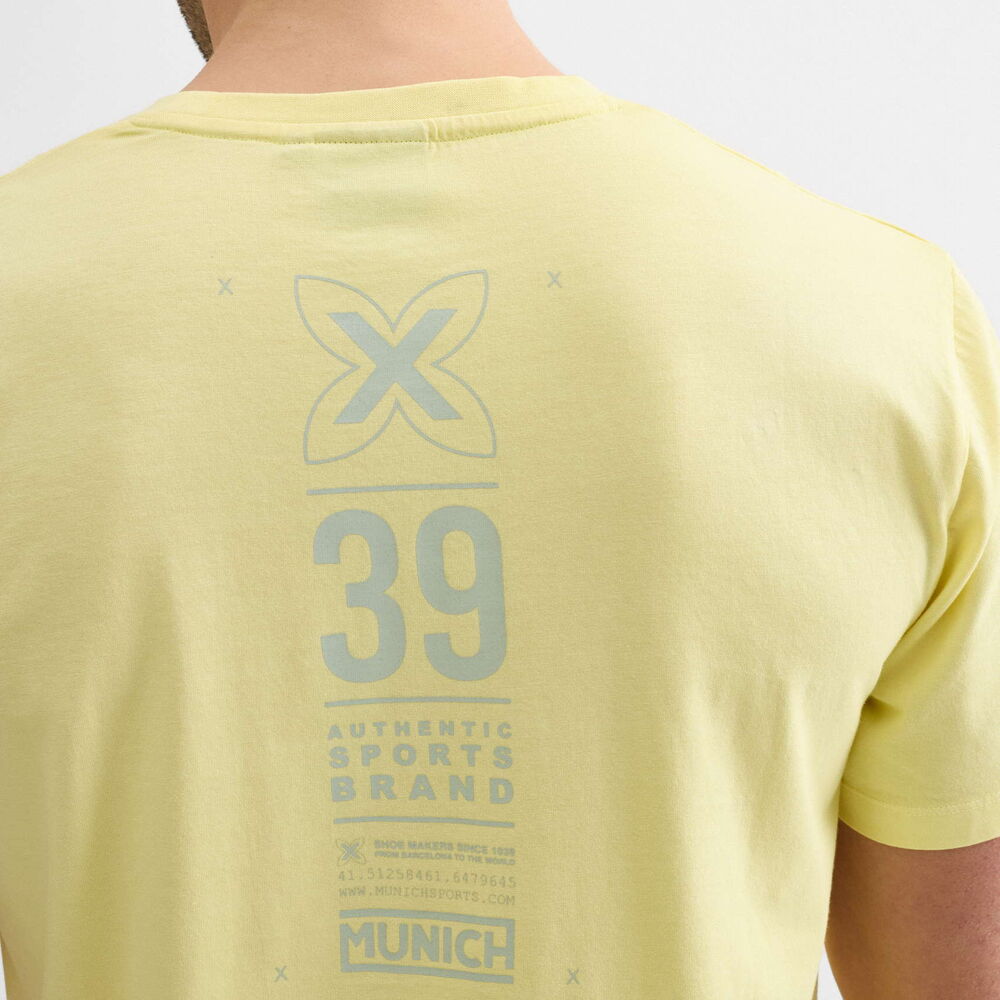 Munich Regular T-Shirt Heritage Lifestyle 2507442 Amarillo