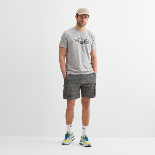 Munich Regular T-Shirt Stadium Lifestyle 2507443 Gris