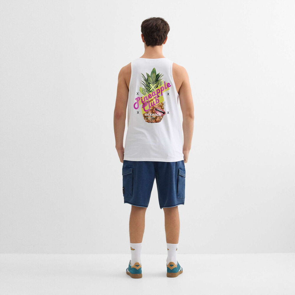 Munich Tank Pinapple Streetwear 2507465 Blanco