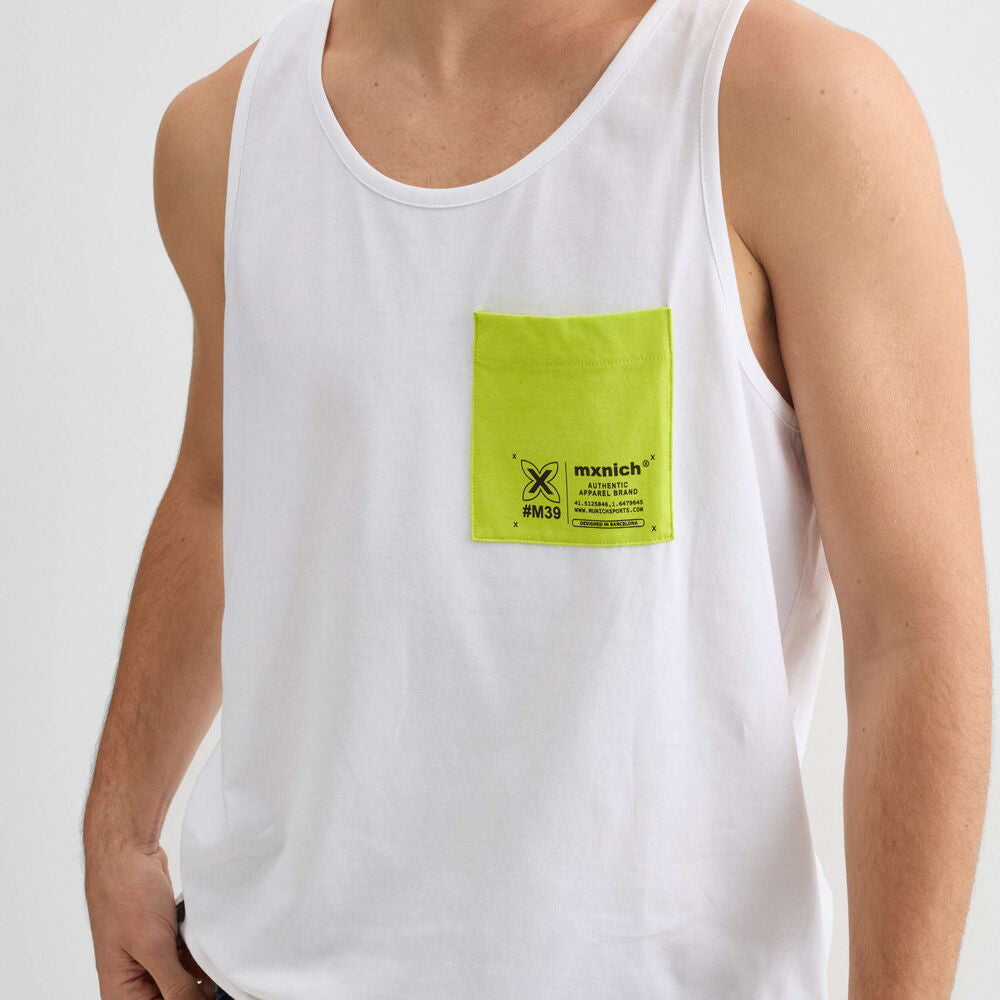 Munich Tank Pinapple Streetwear 2507465 Blanco