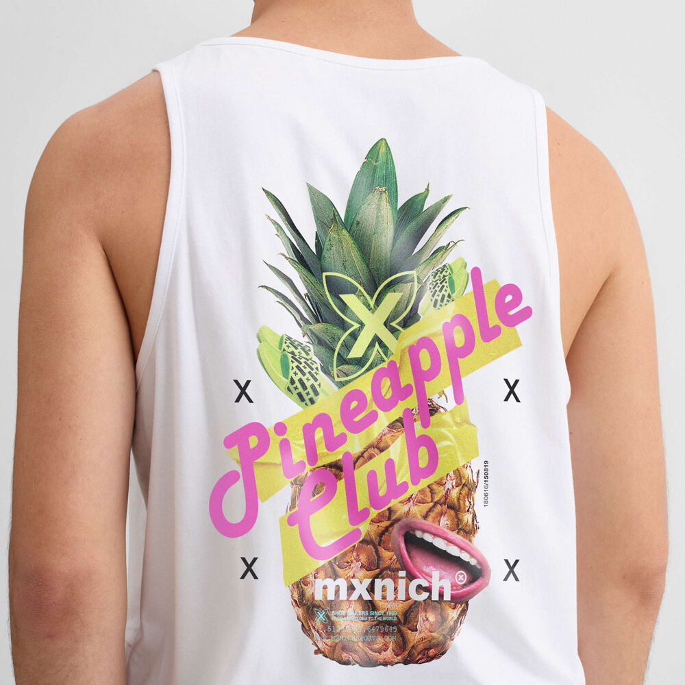 Munich Tank Pinapple Streetwear 2507465 Blanco