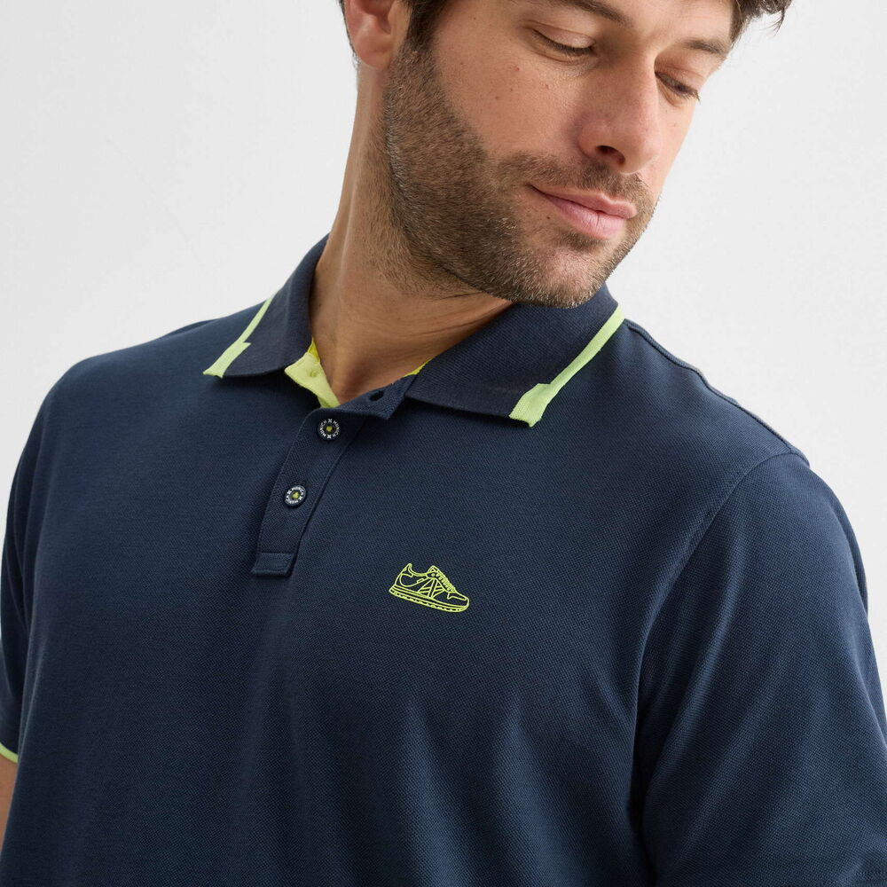 Polo Lifestyle universitaire Munich 2507473 Bleu