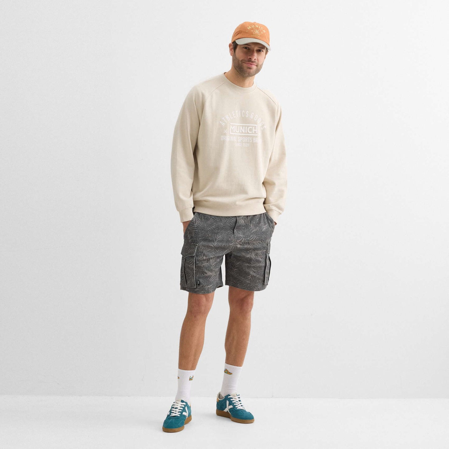 Munich Sweatshirt Crew Lifestyle 2507451 Beige