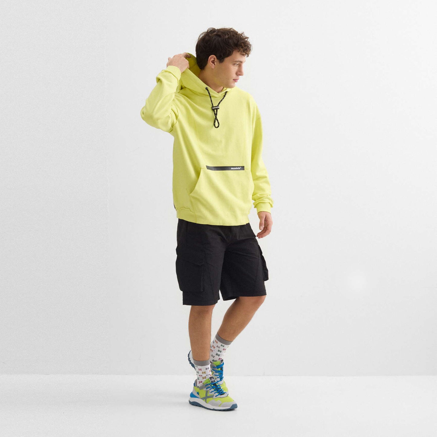 Munich Hoodie Galaxy Streetwear 2507468 Lime