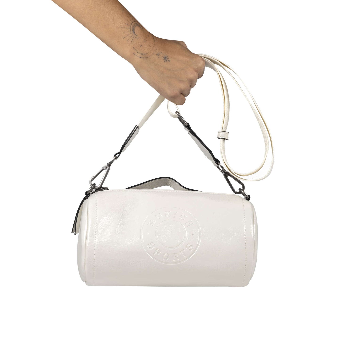 Munich 7113433 Mh Fw25 Crossbody Barrel White