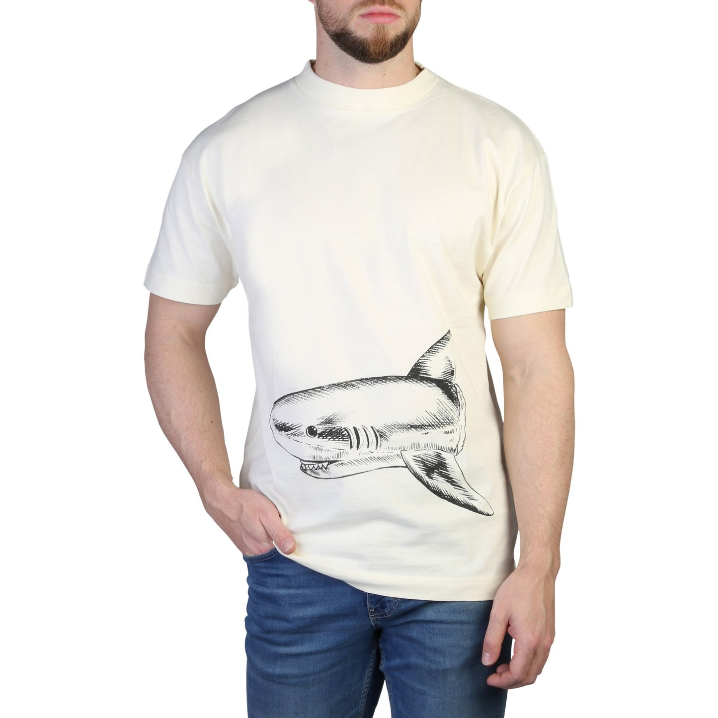 Palm Angels PMAA001S23JER001 white