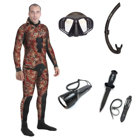 Spetton Pack Fire Red Camo Basic Pro 3Mm