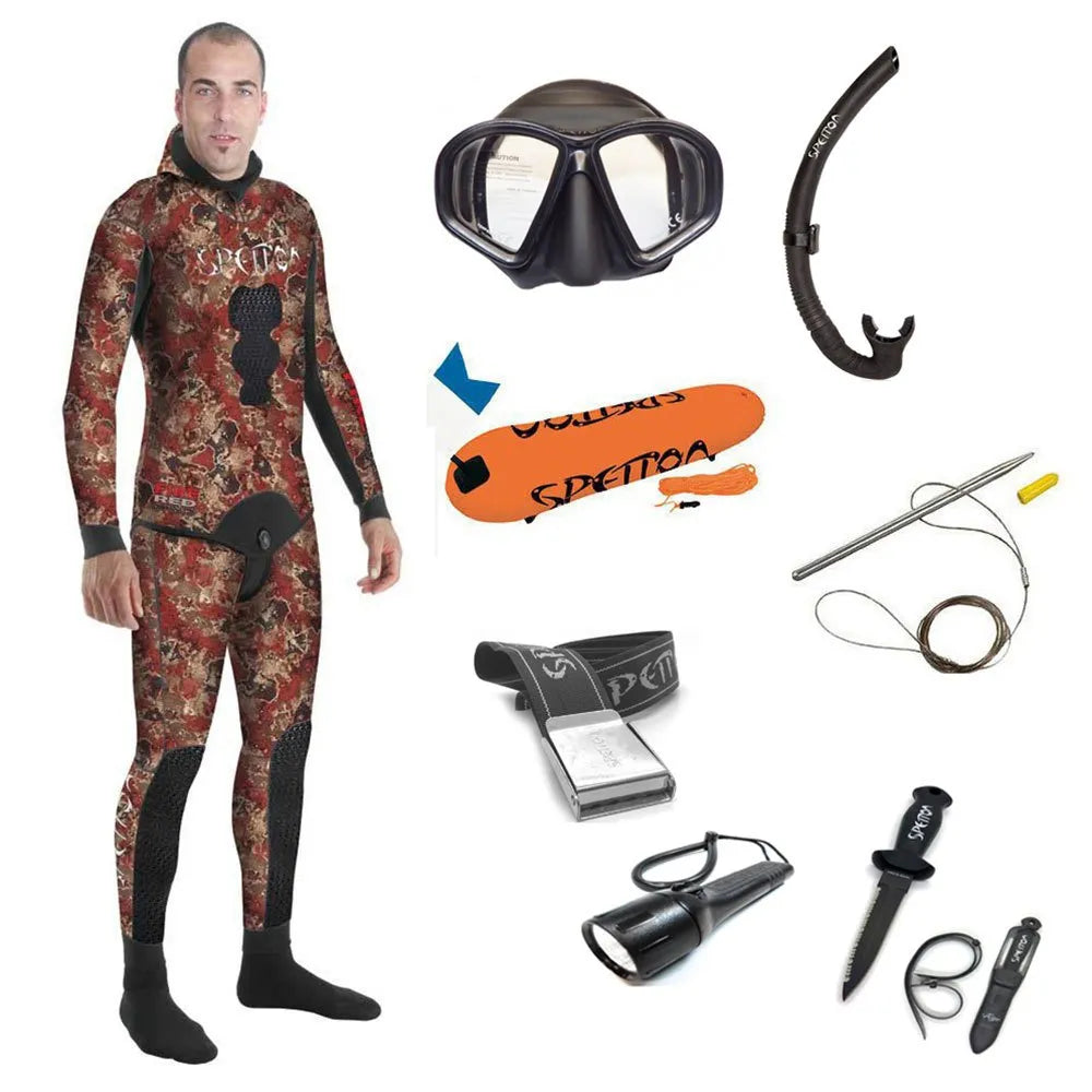 Spetton Pack Fire Red Camo Elite Pro 3Mm