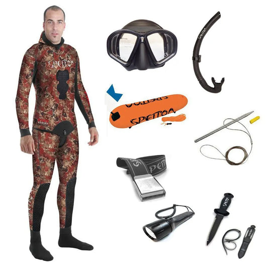 Spetton Pack Fire Red Camo Elite Pro 3Mm