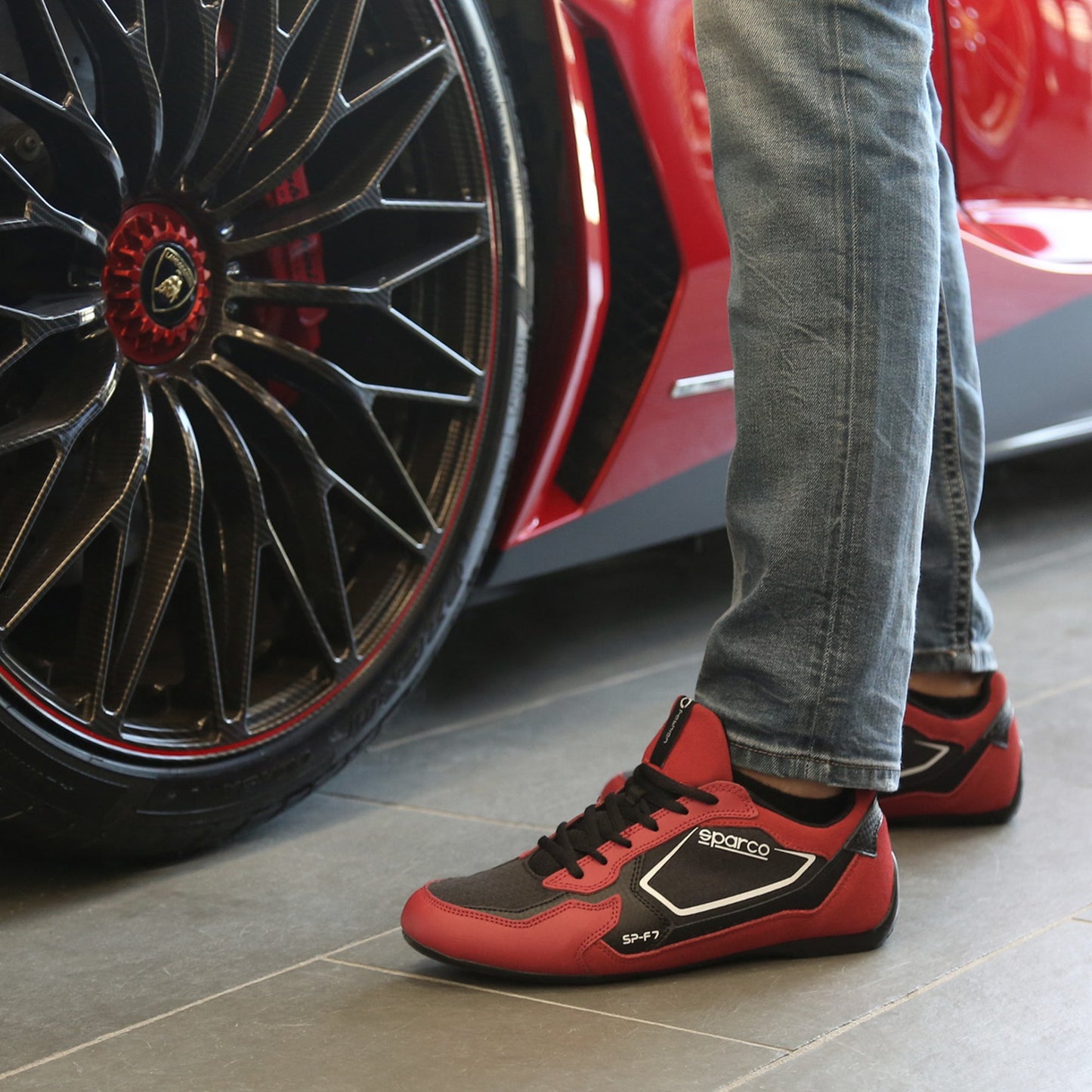 Sparco SP-F7 red